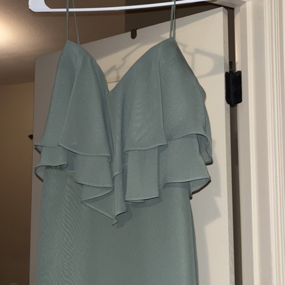 Sorella Vita Sage Green Maxi Formal Size 4